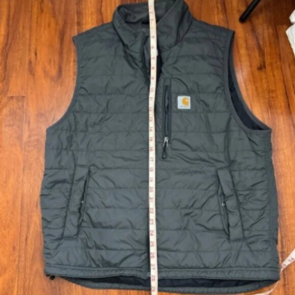 Carhartt Puffer Rain Defender Vest Size Large - Picture 5 of 5